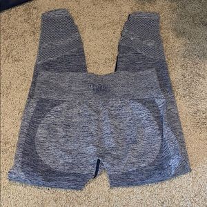 Blue grey leggings gently used